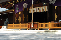 白鷺宮 護国神社 拝殿